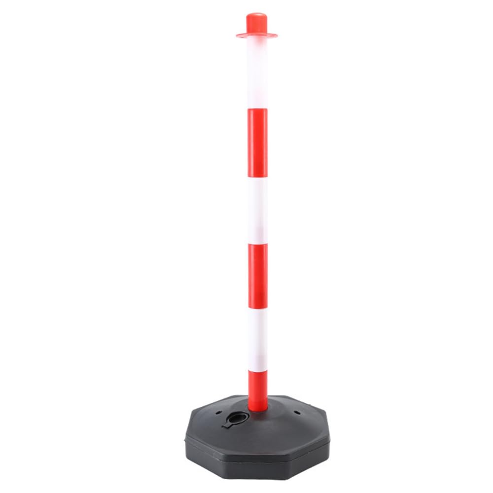 Safety Barrier Post Traffic Safety Cone Parking Pole Boundary Cone Road Warning Post High Durability Reflective Movable Fixed Traffic Device Fillable