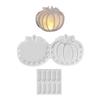 Flexible Silicone Art Mold Pumpkin Basket Design Various Use Light Holder Moulds Suitable for Decorations and Crafts