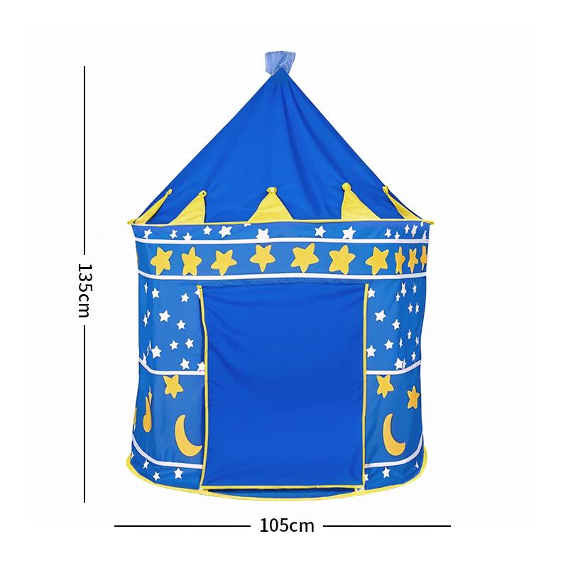 Детская игровая палатка для дома: Замок принцессы, Складная юрта для мальчика/девочки