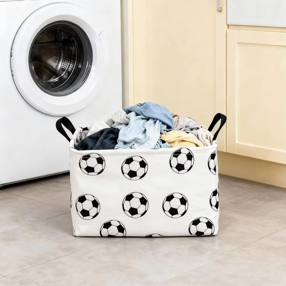 Foldable Laundry Basket With Handles Toy Storage Bucket Dirty Clothes Basket Laundry Room
