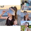 Summer Sun Protection Hat With Fan And Wide Brim For Outdoor Activities