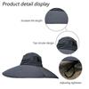 Hats Men's Sun Hat Fishing Hat Large Hat Sun Protection UV Fisherman Hat Summer Sun Hat