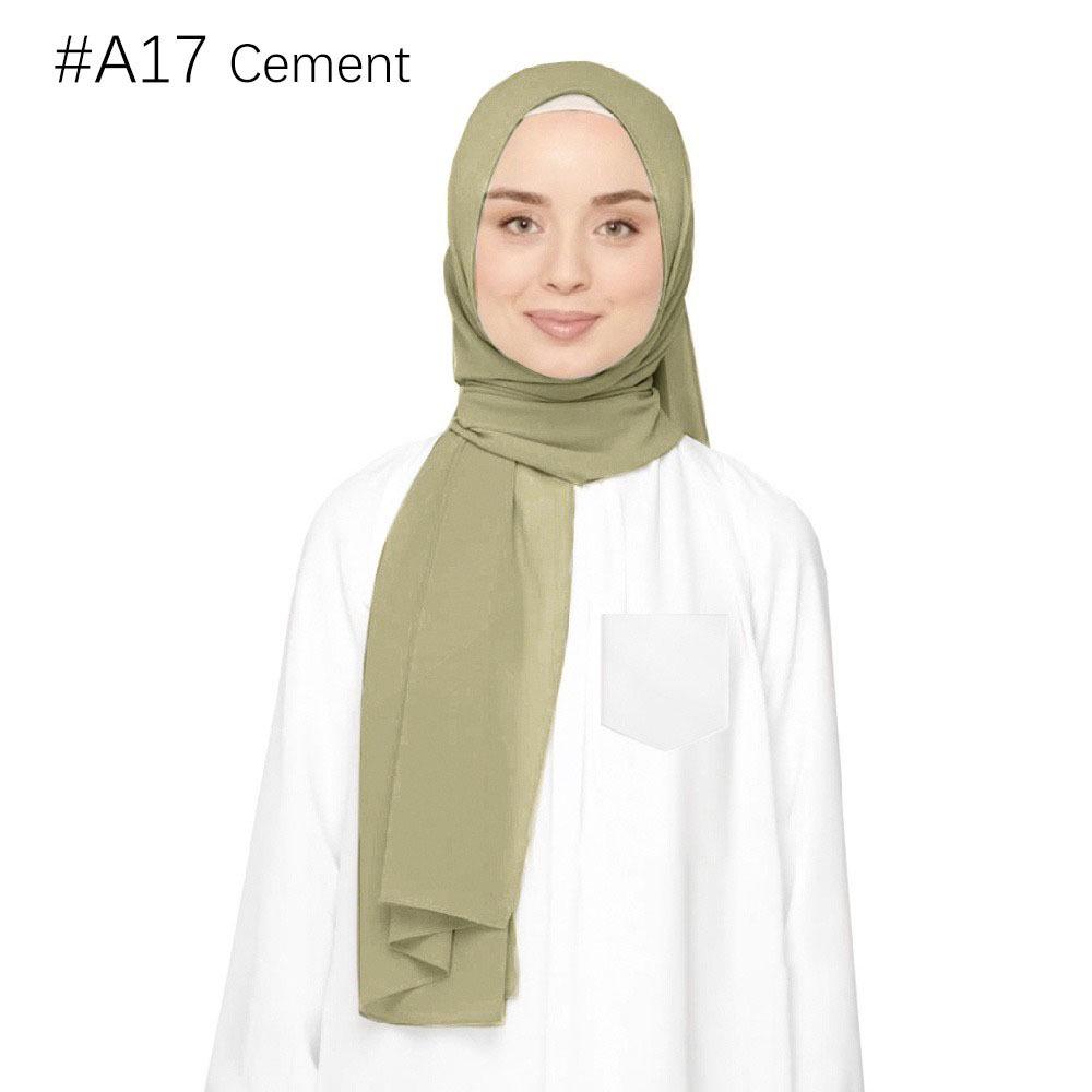 Ethnische Perlen Chiffon Bubble Kopftuch - Malaysia Schalkollektion