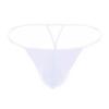 Men Thong with Good Breathability Men's Ice Silk Thong Underwear with Metal Chains Hollow Out G-strings Comfortable for High