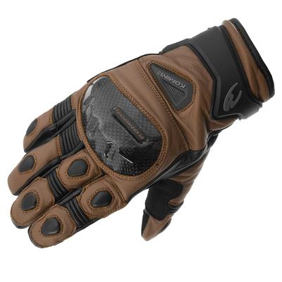 Komine Motorcycle Gloves Carbon Protect Winter Size S GK-851 Gloves, Brown,
