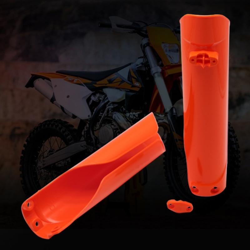 Front Fork Protector Shock Absorbers Guard Wrap Cover Fork Skin For CX125 Motorcycle Motocross Plastic Cover