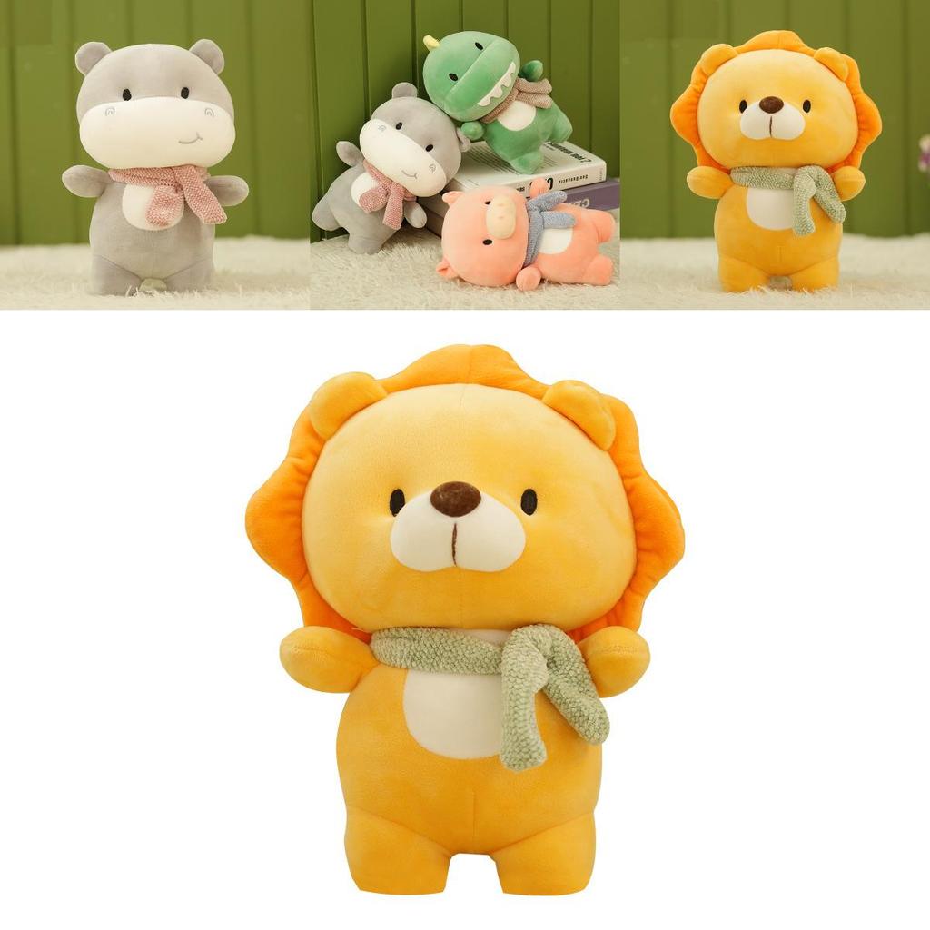 Soft And Adorable Animal Plush Toy Ornament For Any Age Lion Dinosaur
