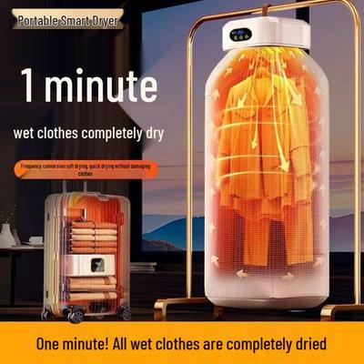 Secador de Ropa Plegable Portátil Esencial con Secado al Aire y Esterilización—Perfecto para la Temporada de Lluvias y la Vida en Residencias Estudiantiles