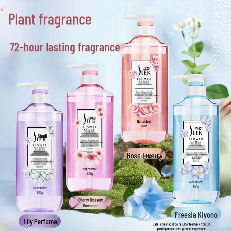 SLEK Rose Fragrance Body Wash