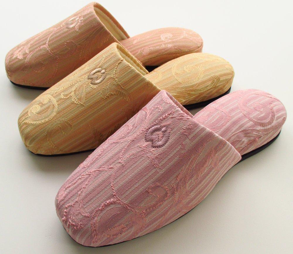 Okamura Gelata Milashon Size and Set of NRAA5900YE Slippers, M, Pink, Blue, Green, Yellow, Orange, 5,