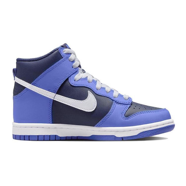 Nike Sneakers Dunk High GS Ossidiana Bambini Blu Blu Medio Bianco DB2179-400
