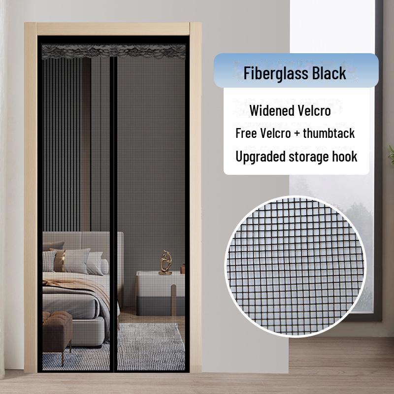 Stanzfreier magnetischer Moskitonetz-Türvorhang für Schlafzimmer