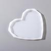 Edge Silicone Heart Shaped Cup Mats Pad Clay Tools Tray Mould Coaster Mold Resin Casting Mold