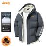 JEEP Men's Hooded Padded Winter Jacket