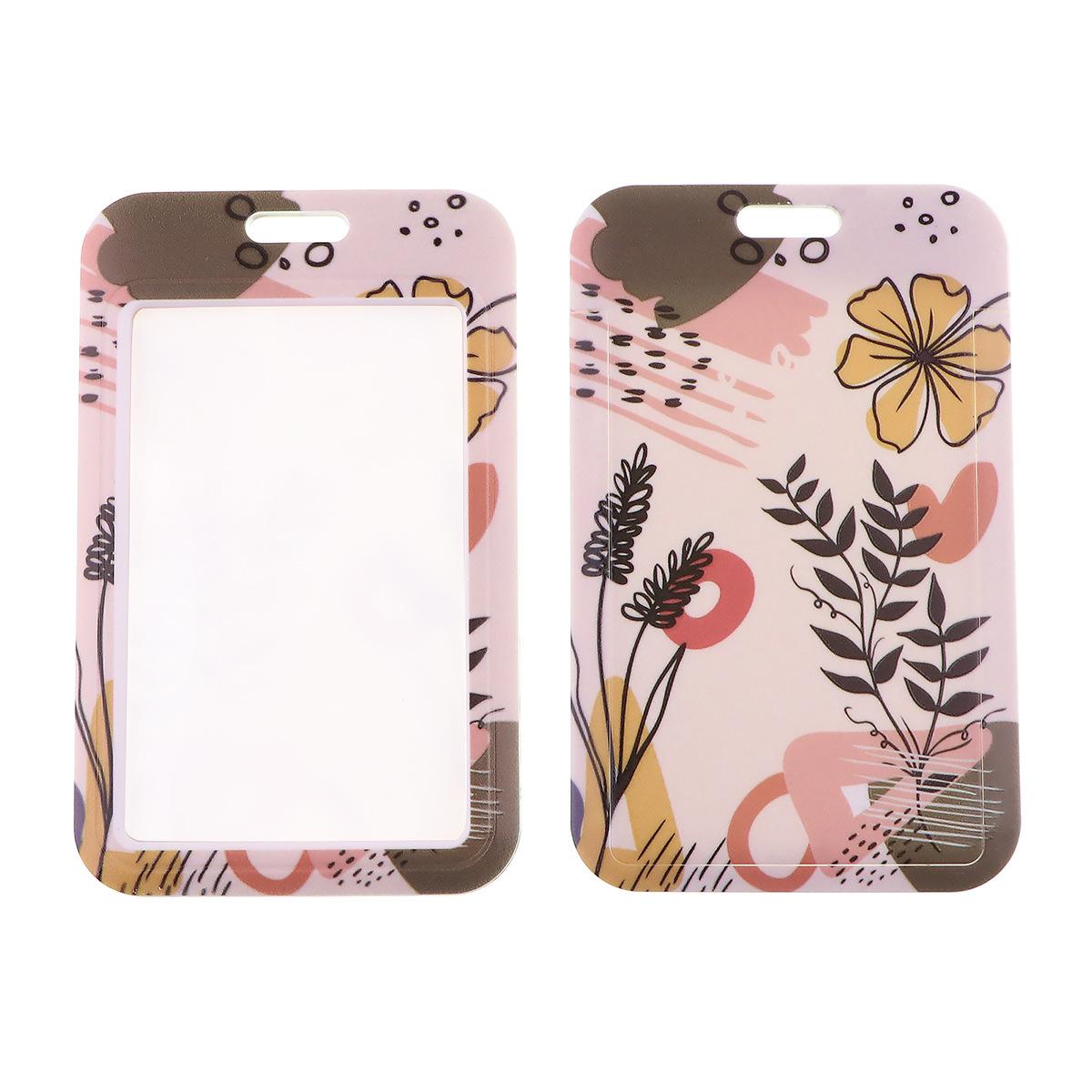 

Обложка для удостоверения личности, значок для карты доступа в метро, пластиковая раздвижная крышка, ремешок для карты, держатель для карт для студентов