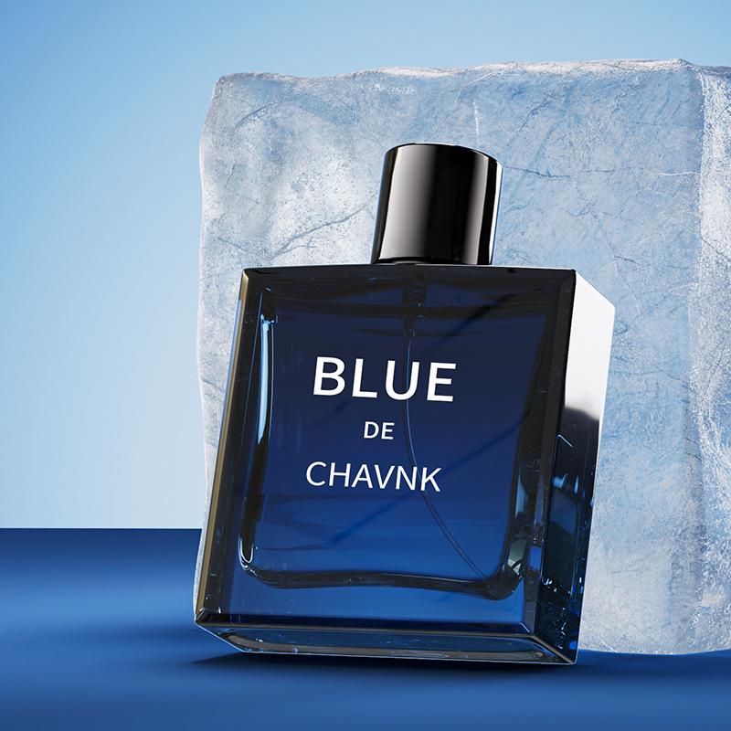 TikTok Hot Blue Men's Perfume: Marine Notes, Vietnamese Charm, Fresh & Long-lasting Fragrance.