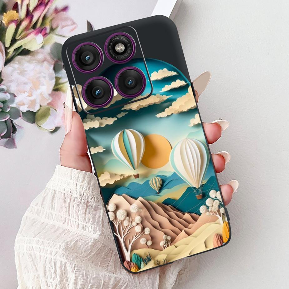 For Motorola Edge 60 Pro Case XT2507-1 Cute Fashion Painted Cover Soft TPU Phone Case For Motorola Edge 60 Fusion Edge60 S Shell