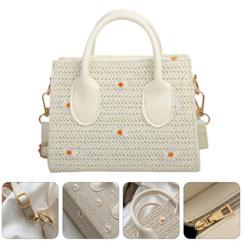 Woven Bag Travel Miss Small Shoulder Bags For Women Clutch Purse