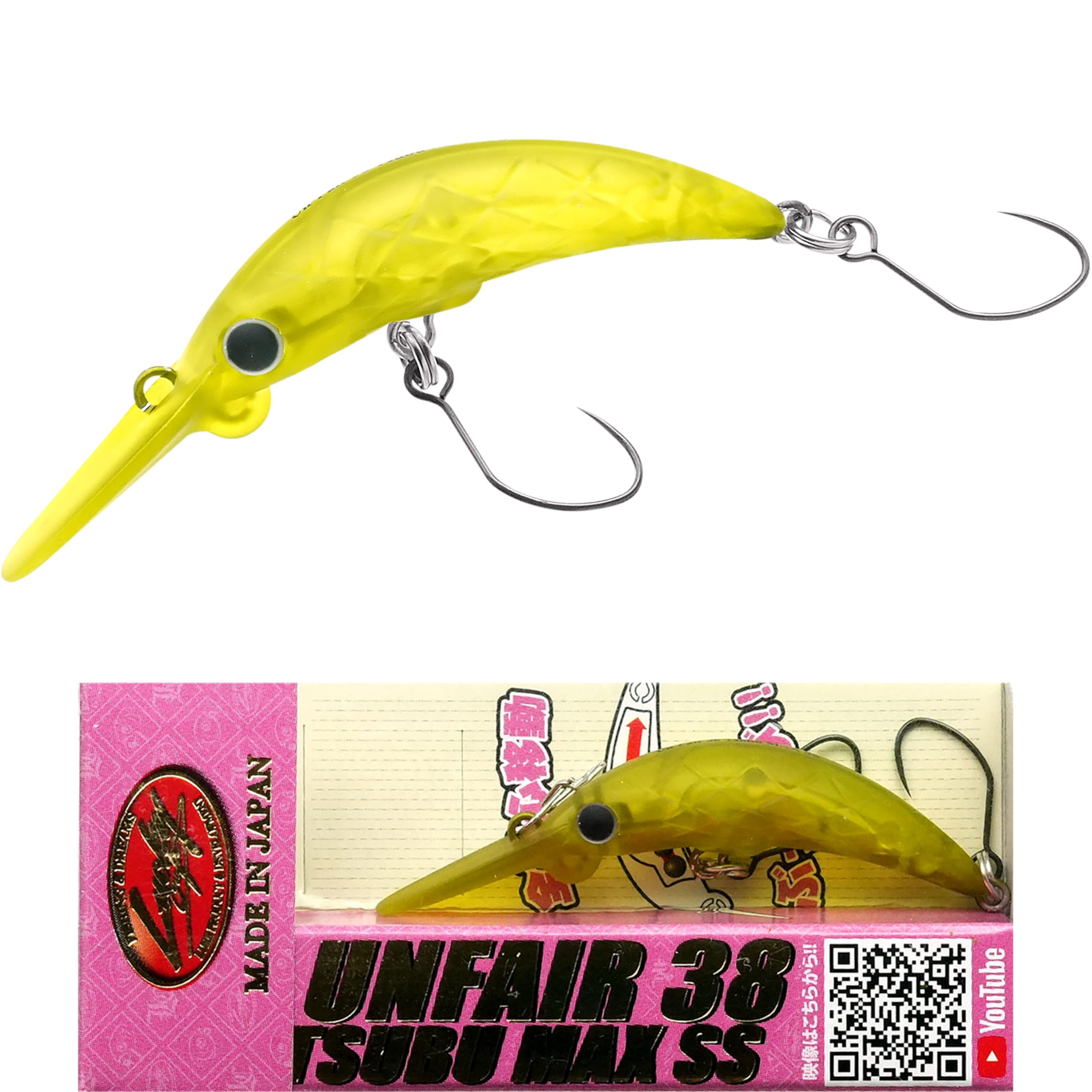 LUCKY CRAFT Unfair 38 Tsubu MAX SS Fishing Lure (5943 38