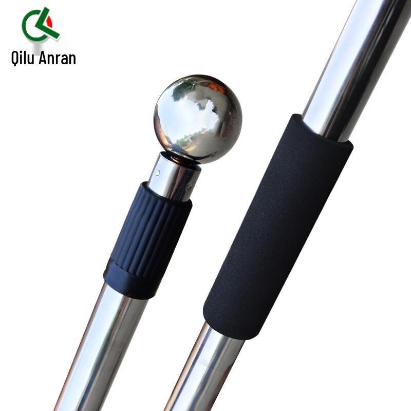 Retractable Stainless Steel Handheld Flagpole