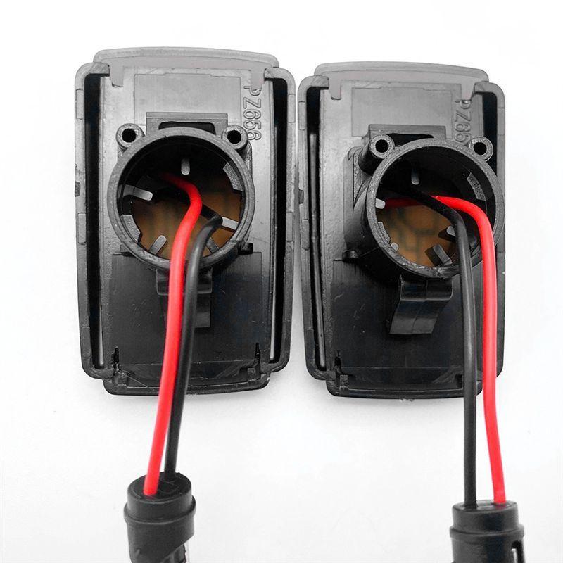 Powerful 2PCS For VOLVO 850/C70/V70/V40/S40 98-04 Car Side Marker Light LED Turn Signal Light 9178885