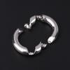 Metal Luban Lock Unloop Toy Brain Teaser Classic Difficult Unlocked Maze Puzzles Parents Kids Interaction Educational Games Toy