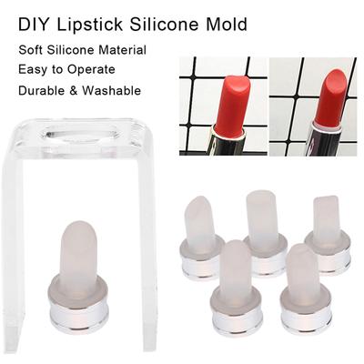 3Pcs / Set Diy Lipstick Mold Tool Kits 12.1Mm Tube Lipstick Mold Diy Crafts Tool