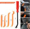 100PCS Car Bumper Retainer Clips Automotive Body Trim Fixed Clip Auto Door Panel Push Pin Universal Vehicle Plastic Rivets Kit