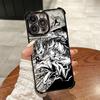 Anime Kaijus No. 8 Plating Phone Case For Samsung S26 S25 S24 S23 S22 S21 S20 FE Note20 Edge Plus Ultra 4G 5G Anti Fall Airbag