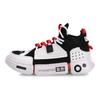 Li Ning Vintage Basketball Shoes Women's Mid top Black/White/Red AGBN062-12