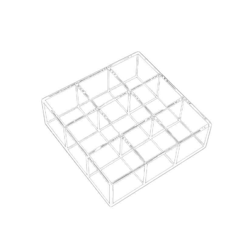 Lippenstift Aufbewahrungs- & Präsentationsbox - Transparenter Acryl-Organizer für Make-up, Spielzeug, Snacks & Schreibtischartikel