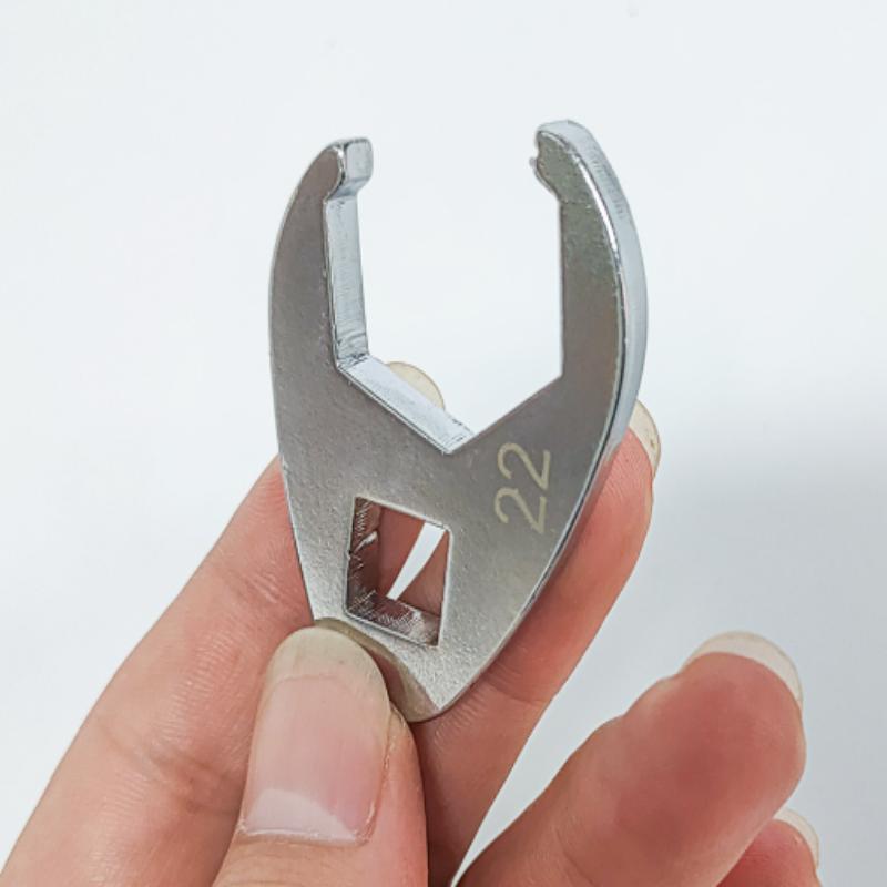 Versatile 9/11 Piece 3/8" Drive Flare Nut and Crowfoot Wrench Set with Storage Rack