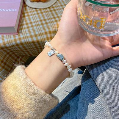 Trendiges Barockperlenarmband für Damen – Hochwertiger Glücksbringer, perfektes Geschenk für Freundinnen