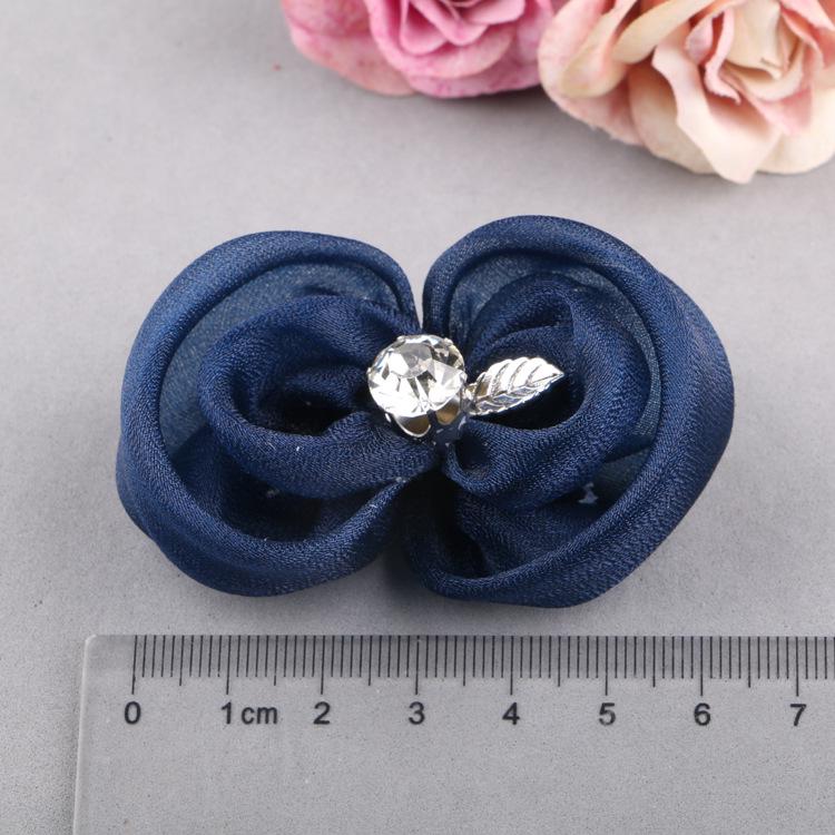 Frühlings-Haar- und Schuhblumen-Accessoires – handgefertigte Blumen aus Wolkengarn für Haarnadeln und Kleidungsdekor für Mädchen