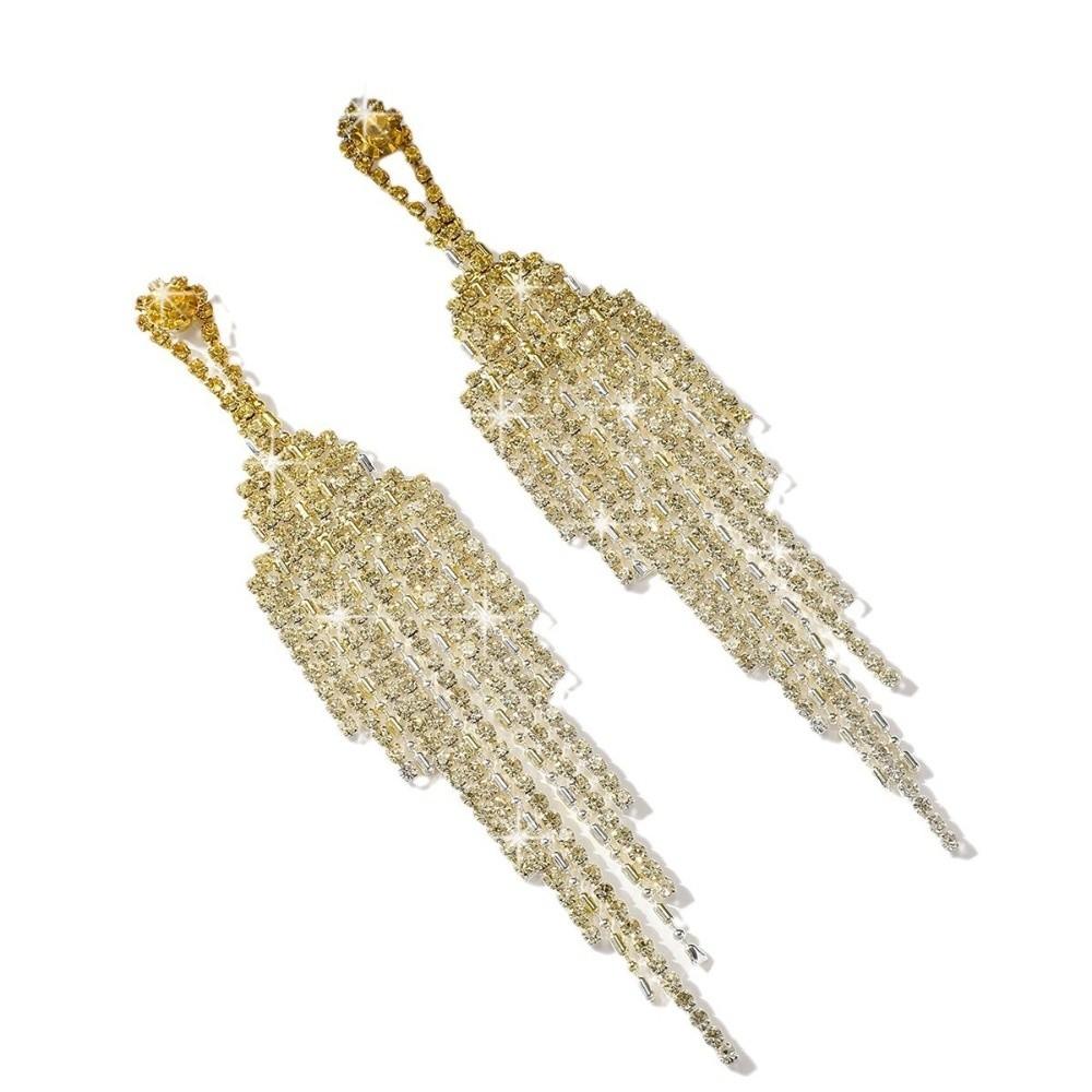 2 paia Orecchini Statement Strass Moda Orecchini Pendenti Lussuosi San Valentino