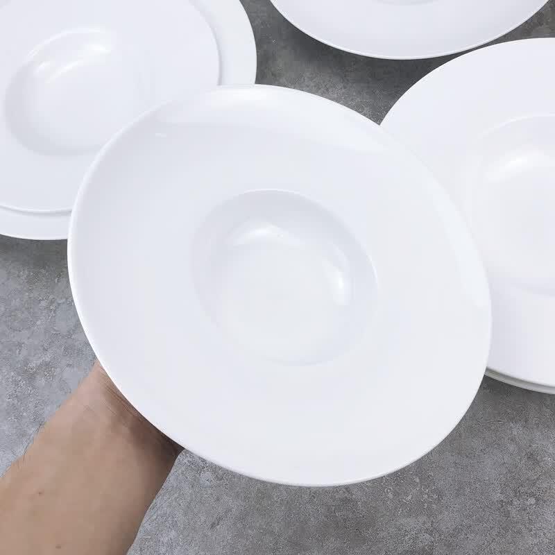 9.5-inch Nordic Ceramic Pasta & Soup Plate