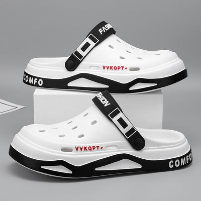 Herren Hausschuhe Dual-Use Sandstrand Schuhe EVA Sandalen Herren Sommer Atmungsaktiv Neu Leichtgewicht Weichsohle Zehenschuhe