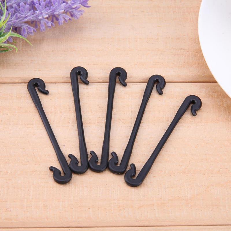 100pcs Durable Plastic Grafting Clips Fastener Plant Vines Vegetable Tendril Clip