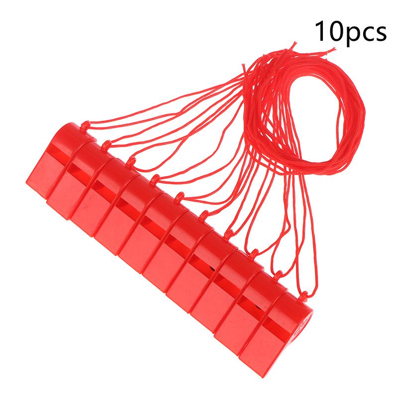 

High Quality Black Whistle Referee Game Halter Whistle Outdoor Travel Hiking Whistle Suitable For Basketball Volleyball Games червоний