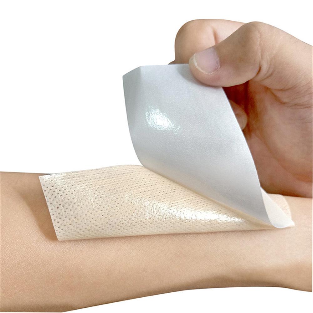 1 Rolle Medizinischer Klebe-Wundverband Vliesbandage Atmungsaktive Gaze Nadelpflaster Fixierung Chirurgisches Klebeband Rolle