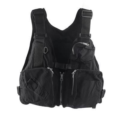 Outdoor Tragen Unisex Erwachsene Angeln Hilfe Leben Jacke Weste Lebensrettende Schwarze Weste