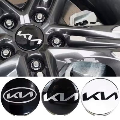 Dla Morning Picanto Rio Stonic Sportage Ceed Optima Forte 5 3 4 K7 K5 K8 K3 Ray So 4 szt. Nakładki na środek piasty koła samochodowego Pokrywy felg