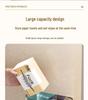 No-Punch Wall-Mounted Tissue Box: Bathroom, Kitchen, Toilet Towel and Wet Wipe Storage