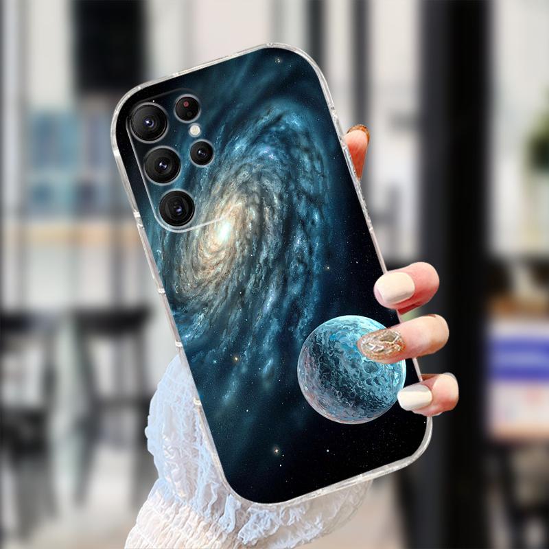 Clear Case For Samsung S25 S24 S23 S22 Ultra 5G Transparent Soft TPU Silicone Phone Cover For Galaxy S22 5G Protective Fundas