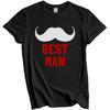 Bruidegom Shirt - Vrijgezellenfeest Bruiloft Feest Snor T-shirt
