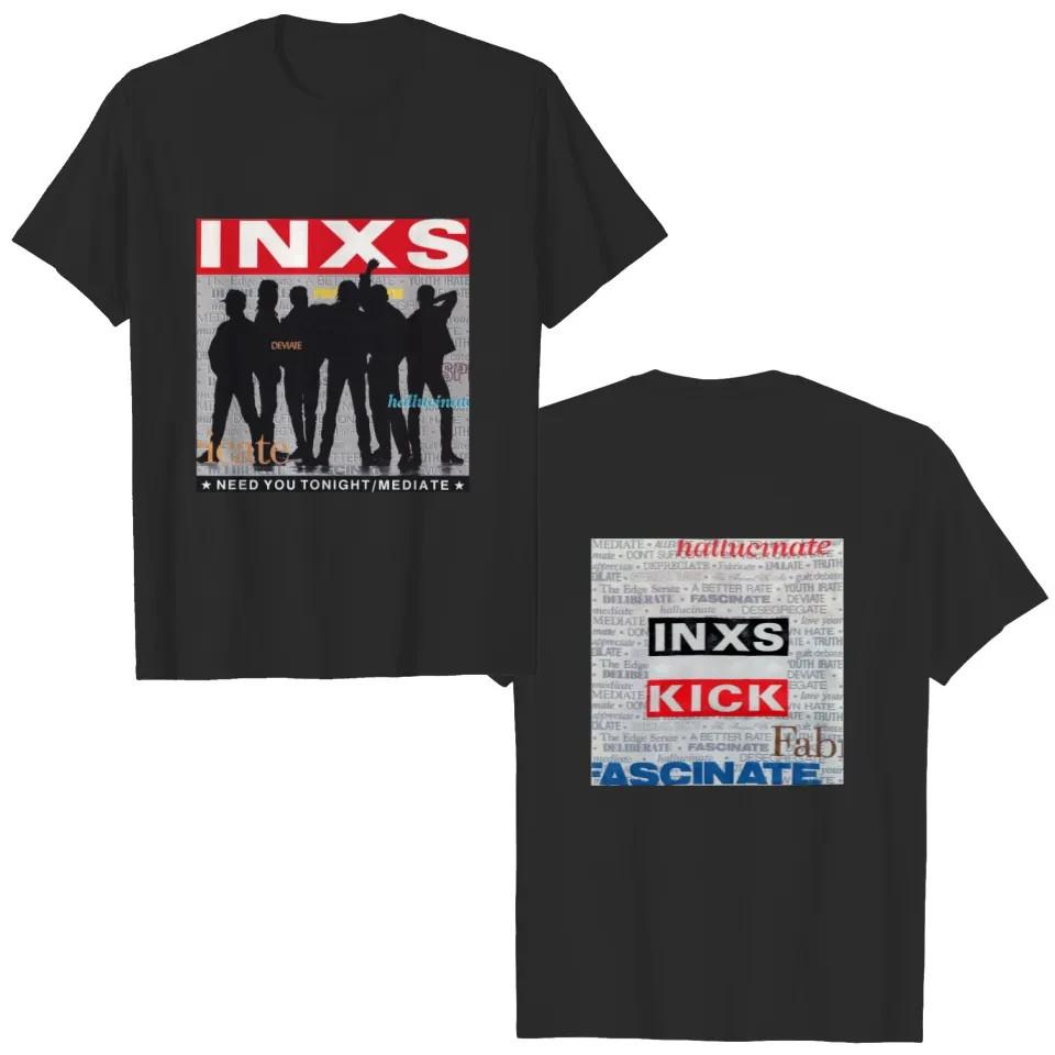 Vintage 1988 INXS t-shirt Australian rock band 80s new wave Unisex T-Shirt XXL