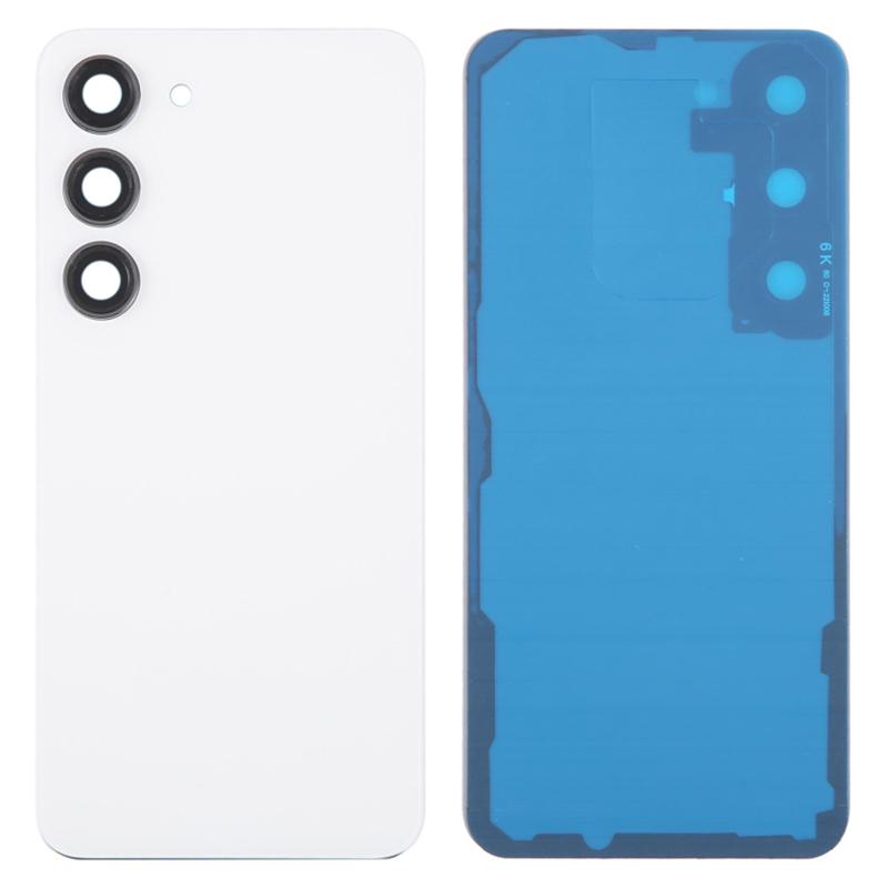 For Samsung Galaxy S23 S911 Battery Housing with Adhesive Sticker+Camera Lens Cover