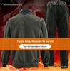 Men's Winter Camouflage Workwear Suit - Cotton, Thick, Fleece-Lined, Warm, Wear-Resistant Labor Protection Outfit.