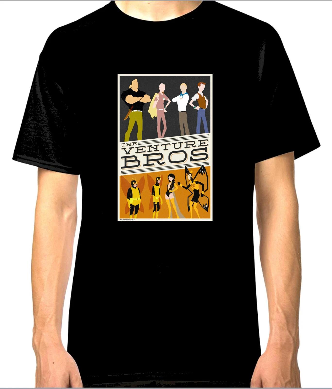 The Venture Brothers - Brock Samson T-shirt *100% cotton* High Quality* 2XL
