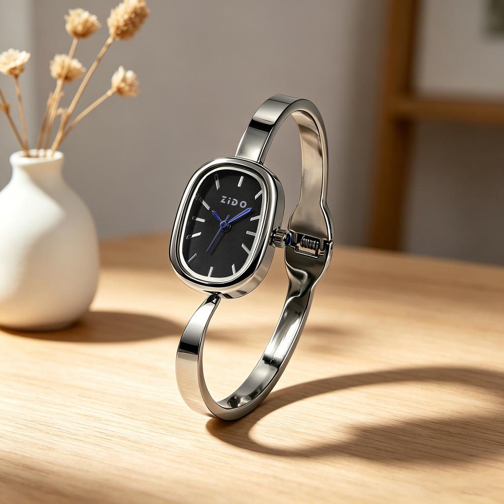 Watch Women'S Bath Bracelet Watch Bar Scale Retro Temperament Quartz Watch Women'S Watch